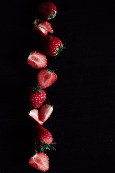 内衬草莓片